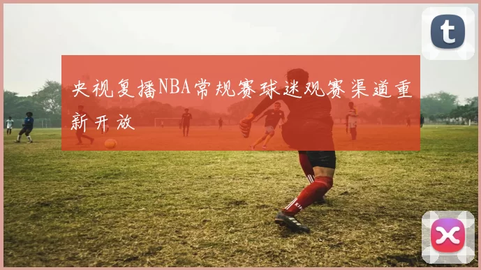 央视复播NBA常规赛球迷观赛渠道重新开放