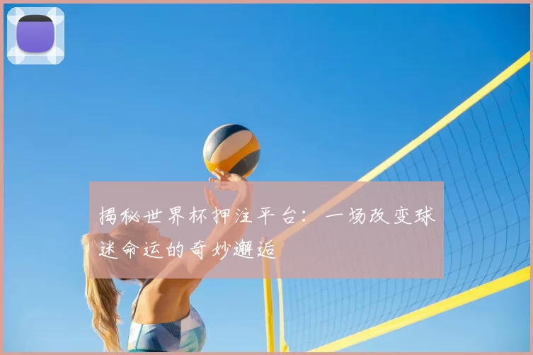 揭秘世界杯押注平台：一场改变球迷命运的奇妙邂逅